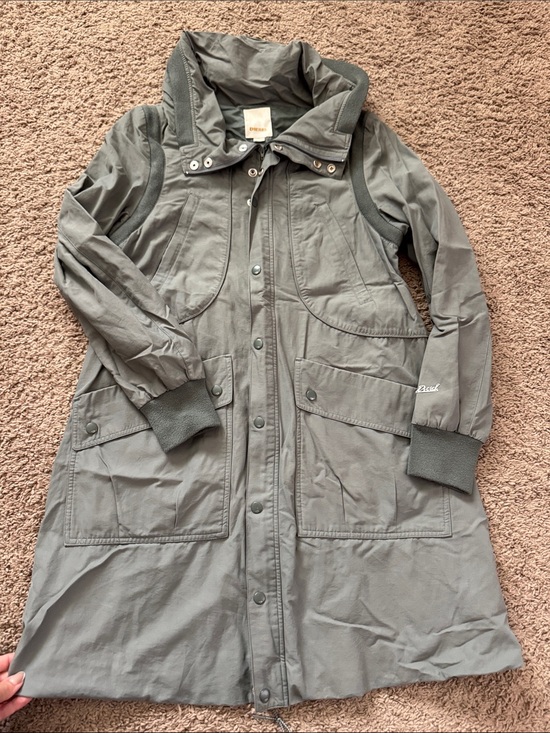 Diesel Jackets & Blazers - Diesel Y2K 2000's Women's Olive Utility Anorak Jacket with Rib Cuffs